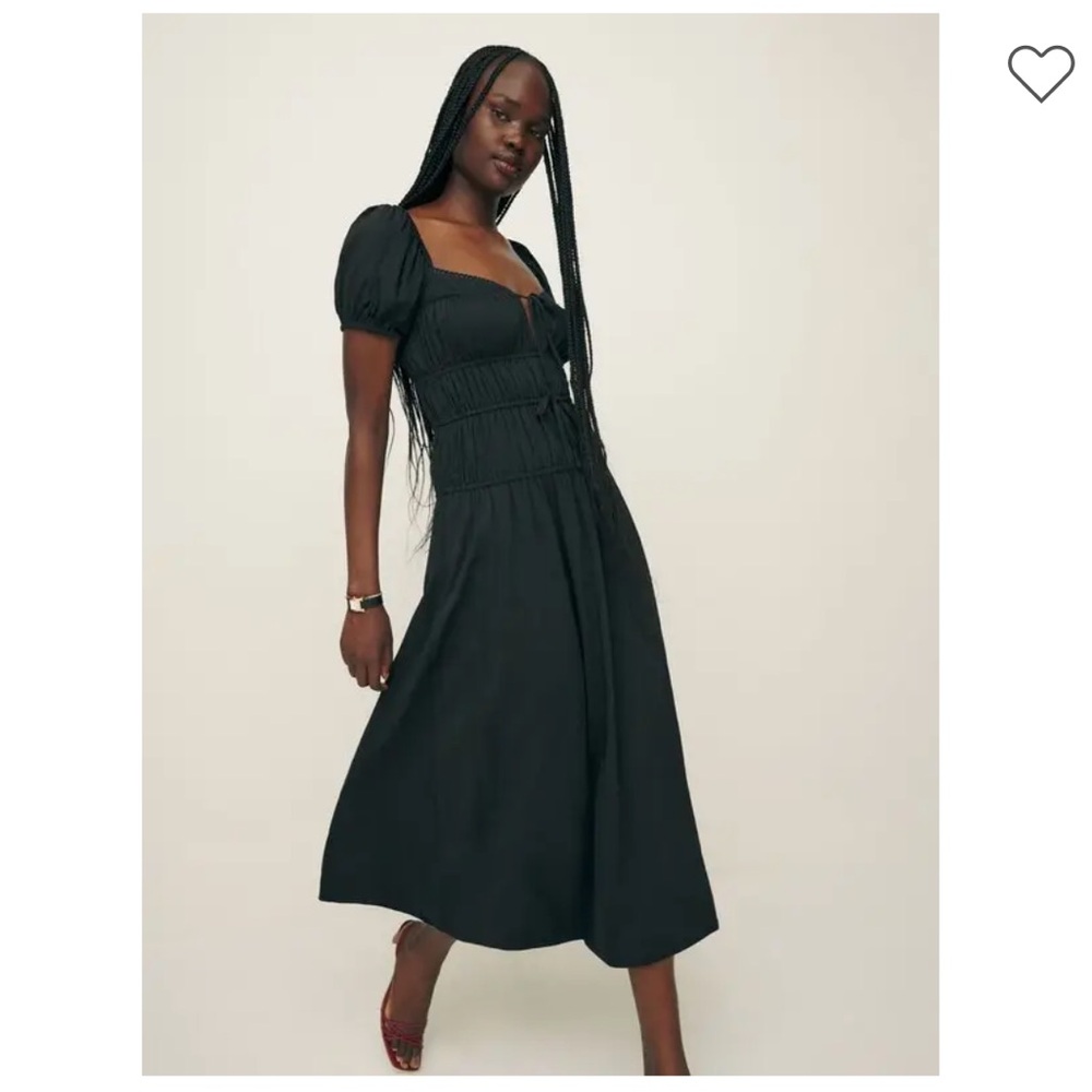 Reformation Rhett Dress - Drop Waist Midi